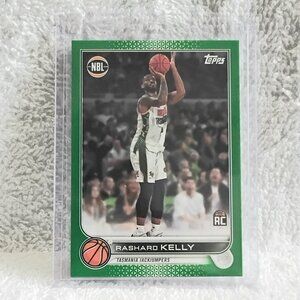 3/$25 Mint 2022 Topps Rashard Kelly Green Rookie L.P. 45/99 NBL Card 91!!